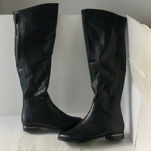 New Polann Women’s Over the Knee Stylish Leather Boots sz 37 (6.5-7), Italy
